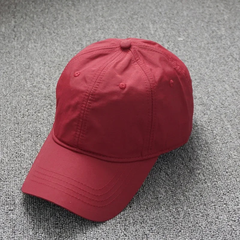 Brand Oohmy Baseball Cap Small&Big Head Oversize XXL Quick Dry Breathable Hat Plus Size Adjustable Soft Top Cap 56-60cm 60-63cm