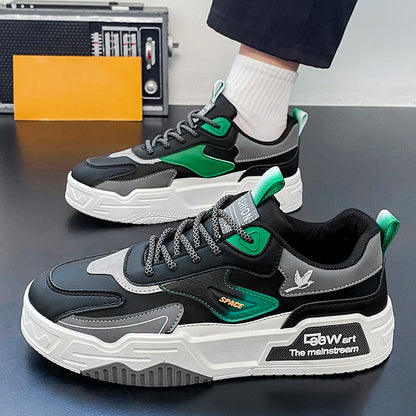 Men's Skate Shoes, Casual Sports Shoes, Men's Street Fashion Casual Shoes, Light, Comfortable, Versatile and Suitable for All Seasons