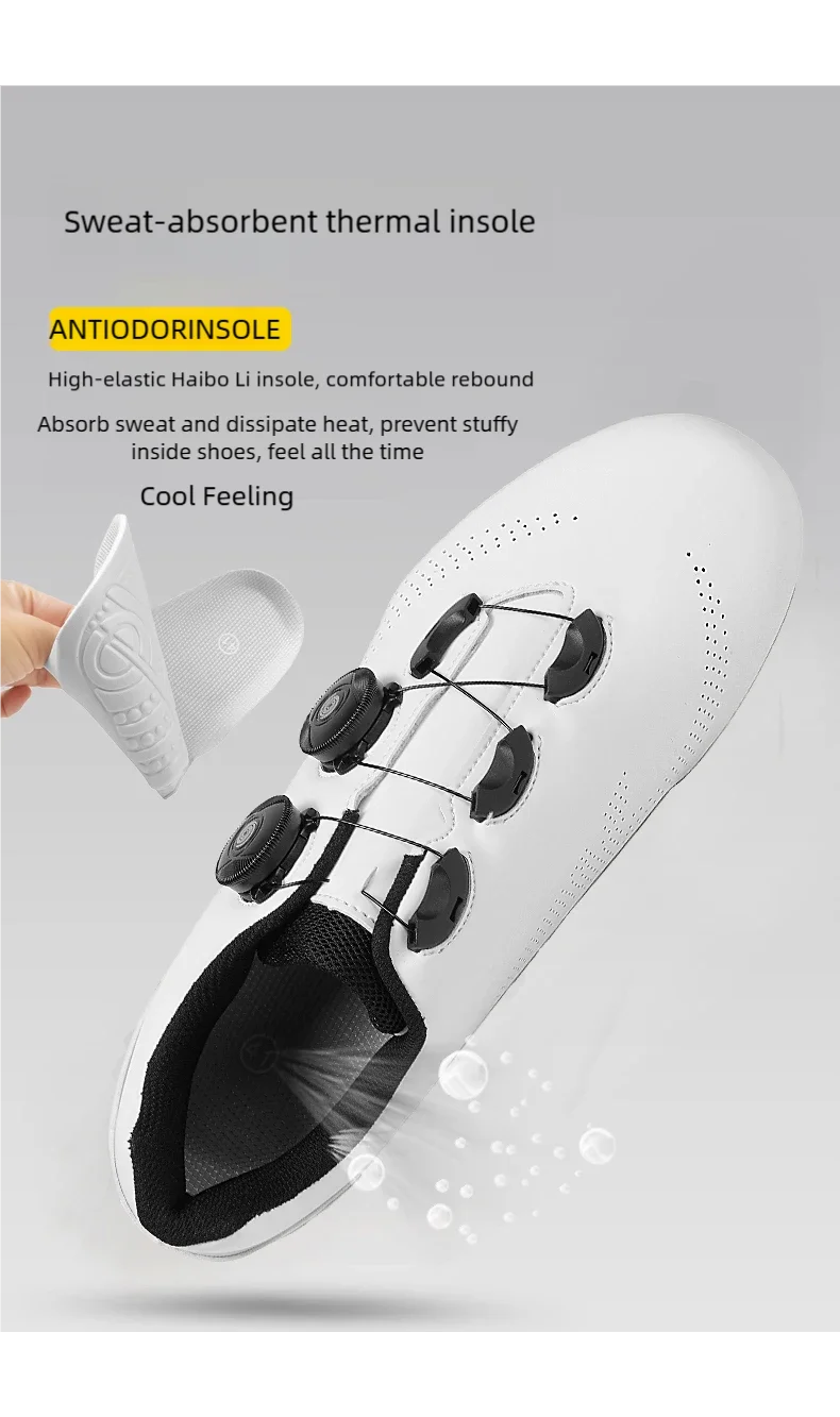 Speed Cycling Sneakers Road Bike Shoes Men Women Sports Route Cycling Shoes Self-Locking Racing Bicycle Cleats SPD
