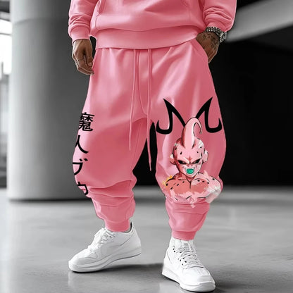 Pantaloni da uomo Dragon Ball Sportswear Broly primavera, autunno e inverno, anime giapponese, jogger Y2K Harajuku in cotone
