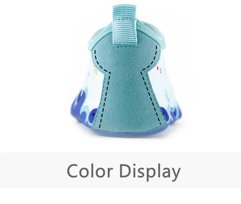 Weiche, faltbare Wasserschuhe für Jungen und Mädchen – Kinder-Strandschuhe für Sommer, Outdoor, Waten, Schwimmen, Surfen und Meer, schnell trocknende Aqua-Schuhe
