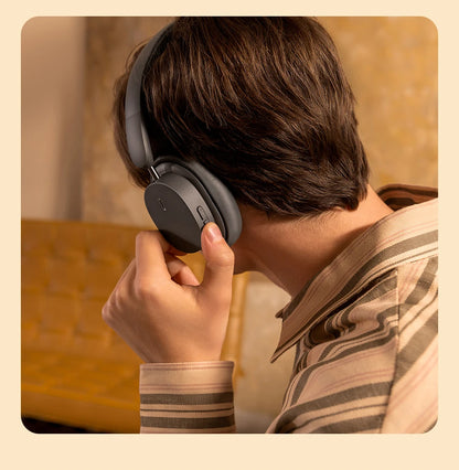 Cuffie over-ear wireless Bluetooth 5.3 Baseus – Driver HiFi da 40mm, autonomia di 70H, headset pieghevole con audio spaziale