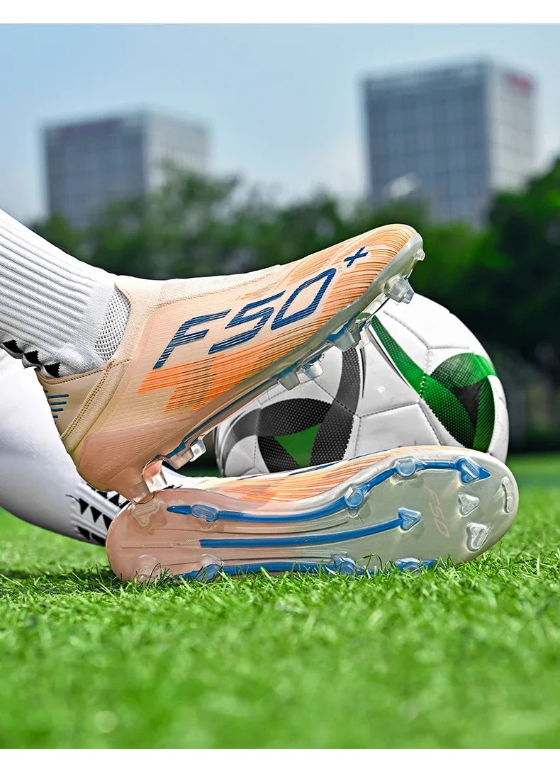 Nouvelles chaussures de football ultra-légères pour hommes, crampons de haute qualité, vente chaude, chaussures de football professionnelles unisexes TF/FG, baskets de futsal