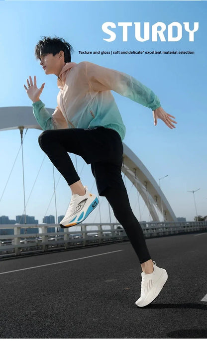 Unisex 2025 Laufschuhe mit Vollcarbonplatte – professionelle Marathon-Rennschuhe, leicht, federnd gedämpft und atmungsaktiv