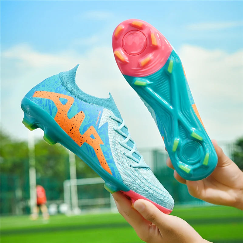 Nouvelles chaussures de football professionnelles pour hommes, chaussures de soccer pour adultes, crampons de football, chaussures de sport ultralégères pour l'entraînement et les activités de plein air, pointures 35-4