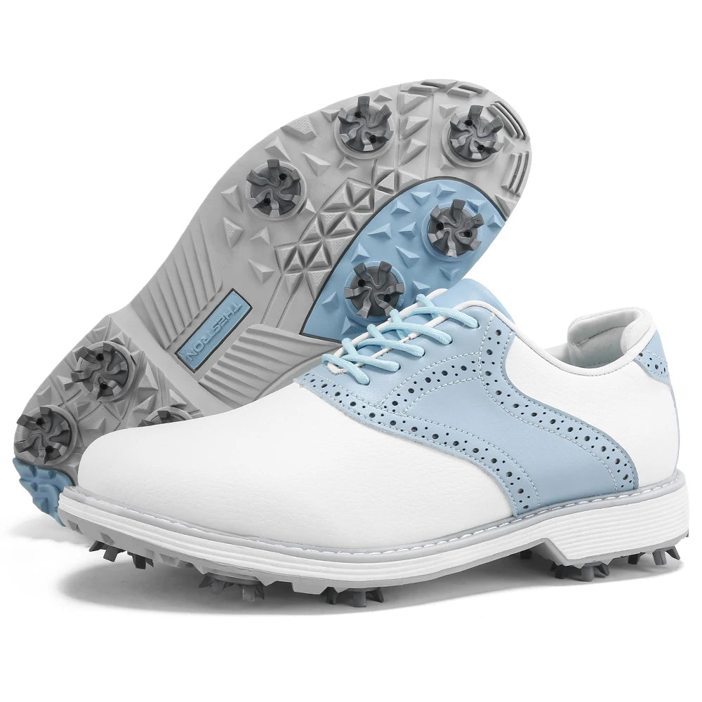 Ladies' Professional Golf Shoes, Fashionable Casual Walking Shoes, Outdoor Fitness Non-Slip Comfortable Golf Sports Shoes