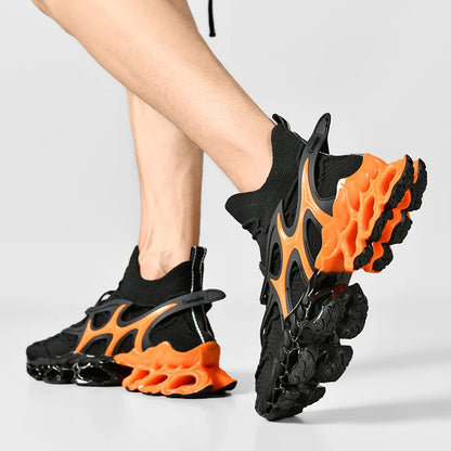 Chaussure Homme Chaussures de course respirantes pour hommes, baskets décontractées pour hommes, chaussures de tennis pour hommes, entraîneur de course, mocassins à la mode, luxe