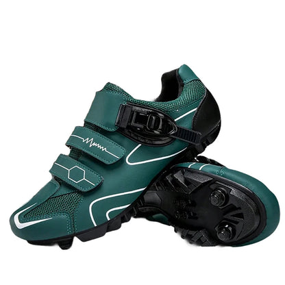Neutral MTB Cycling Shoes, Compatible With Peloton Road Cycling Shoes, Men's Cycling Sports Shoes, Reflective Strip Design
