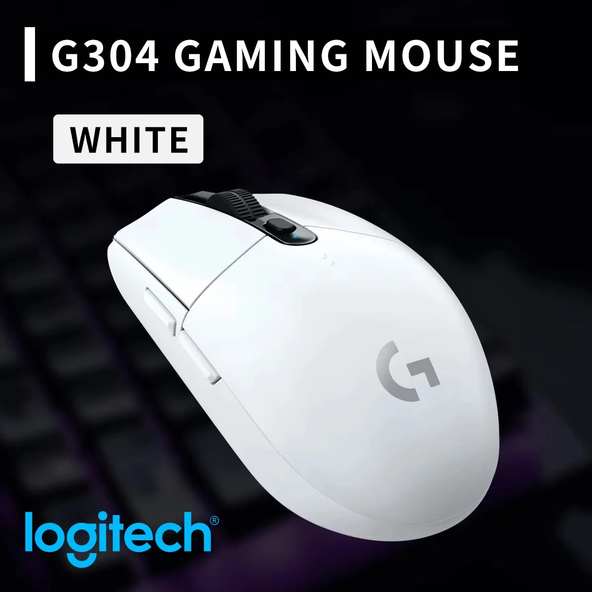 Logitech G305 G304 Gaming Mouse High DPI Precise Positioning Long Lasting Battery Perfect for Home Office Travel PC Gamer