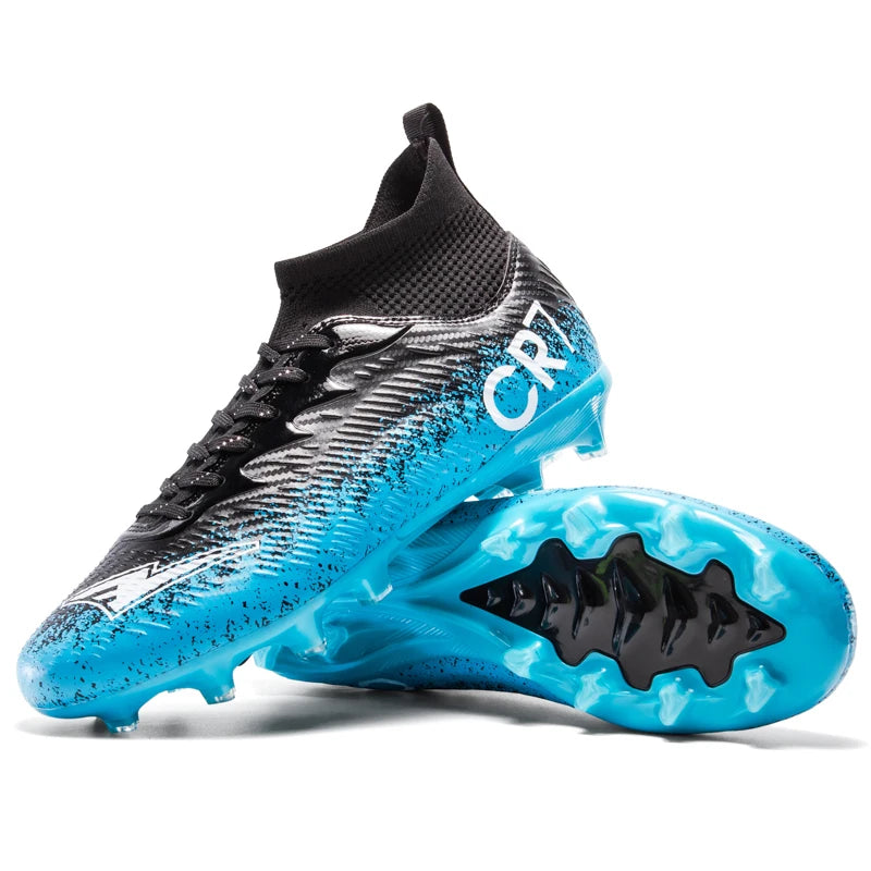 Scarpe da calcio da adulto autunnali di tendenza, ammortizzanti, morbide e stabili, scarpe sportive leggere con ritorno elastico e tacchetti avvolgenti