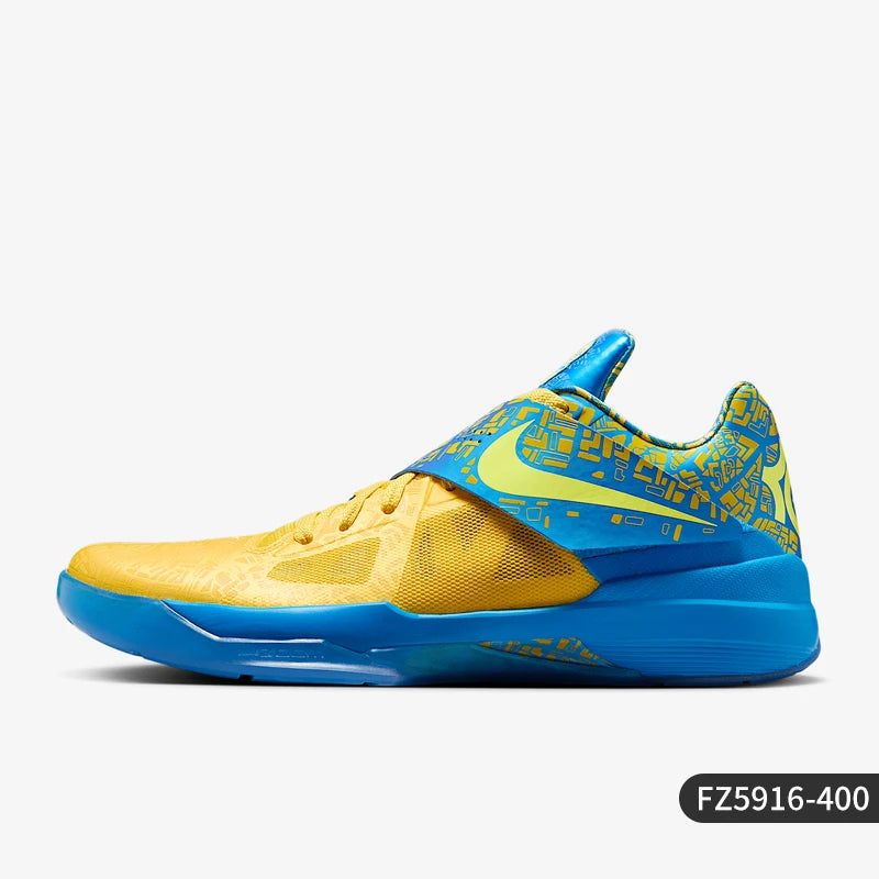 Sapatilhas de Basquetebol Baixas Retro Leves para Homem Nike Genuine KD 4 FZ5916-400