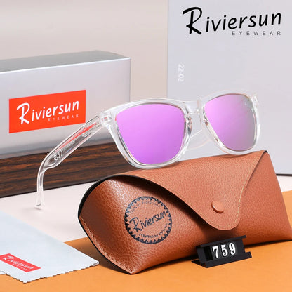 Square Frame Sunglasses Polarized UV400 Casual Men Women Driving Glasses Ultralight Unisex