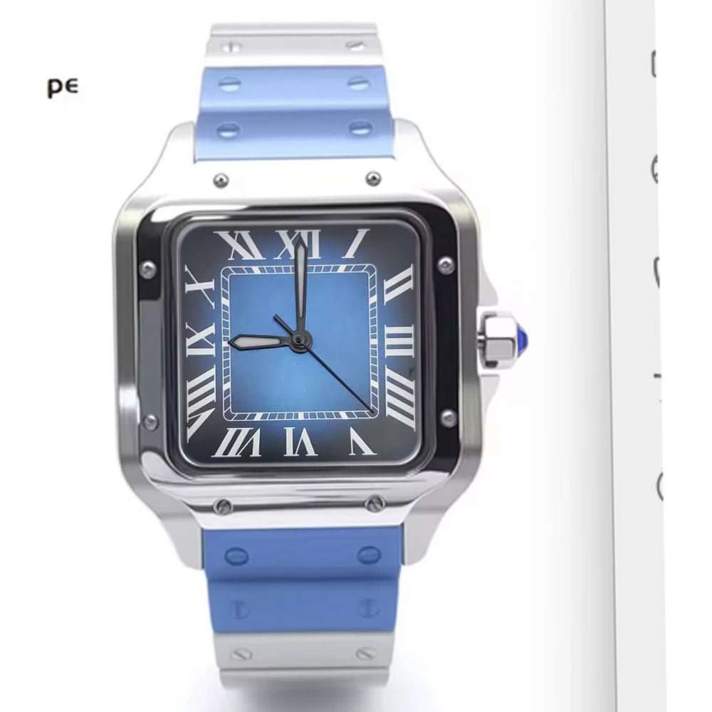 Men's Watches Square Case New NH35 Automatic Sports Watch Waterproof Fashion Design Japan Miyota NH35 Watch men's watch