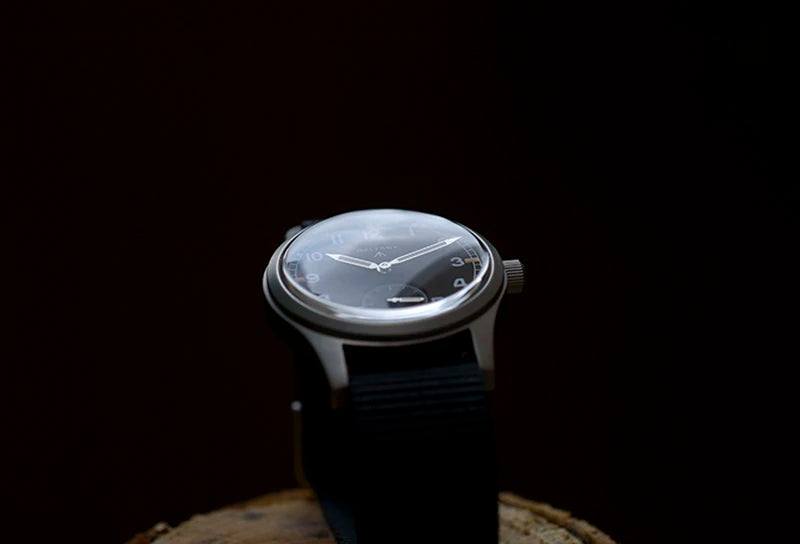 Baltany Dirty Dozen Watch Men's S2019 Military Vintage Wristwatch Small Seconds Hand VD78 Quartz Luminous 100M Waterproof Field Watch