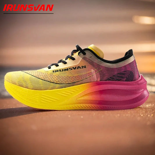 IRUNSVAN Rehuo 1.0 viso ilgio anglies pluošto plokštelės bėgimo bateliai, maratonui, itin lengvi vyriški, 24028