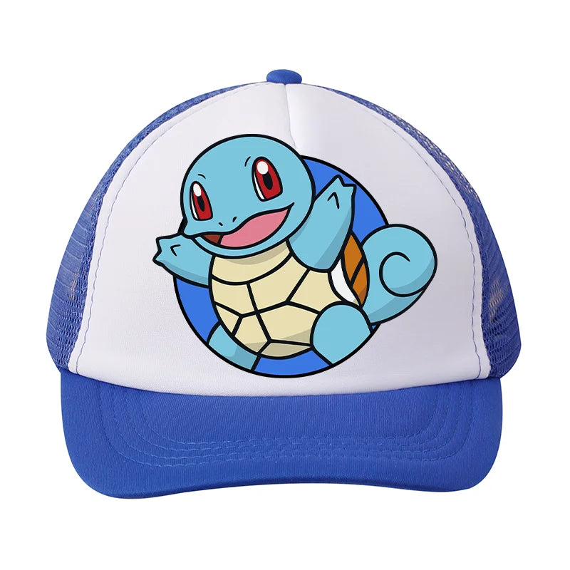 Pokemons Baseball Cap Pikachu Charizard Gengar cartoon Peaked Hat Kid Adult Summer Outdoor Sport Hat Boy Casual Fashion Cap Gift