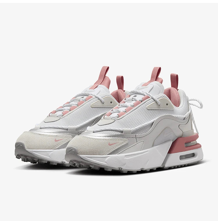 Nike Air Max Furyosa genuínas para mulher, sapatilhas desportivas respiráveis de sola grossa FZ2265-100