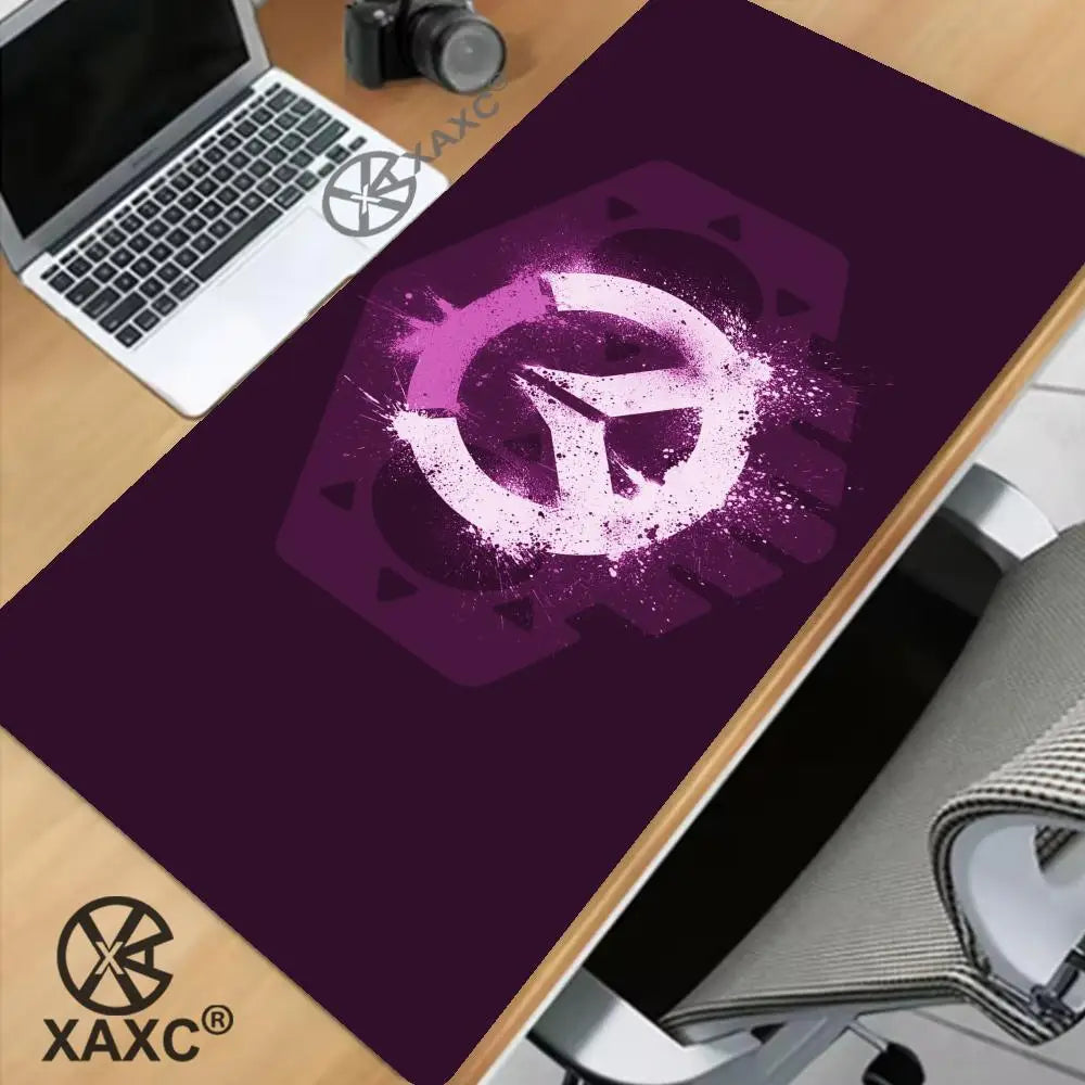 Tapete de Rato Grande Overwatch Kawaii XXL para PC, Tapete de Secretária para Computador, Gamer, Escritório, Teclado, Mesa, Acessórios Gaming, Mousepad XAXC
