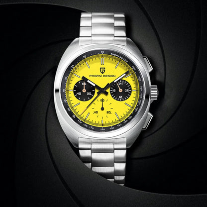 Pagani Design 2026 Fashion Men's Quartz Watch Top Brand Luxury Sapphire VK63 Men's Chronograph All-Steel Diving Relógios Masculino