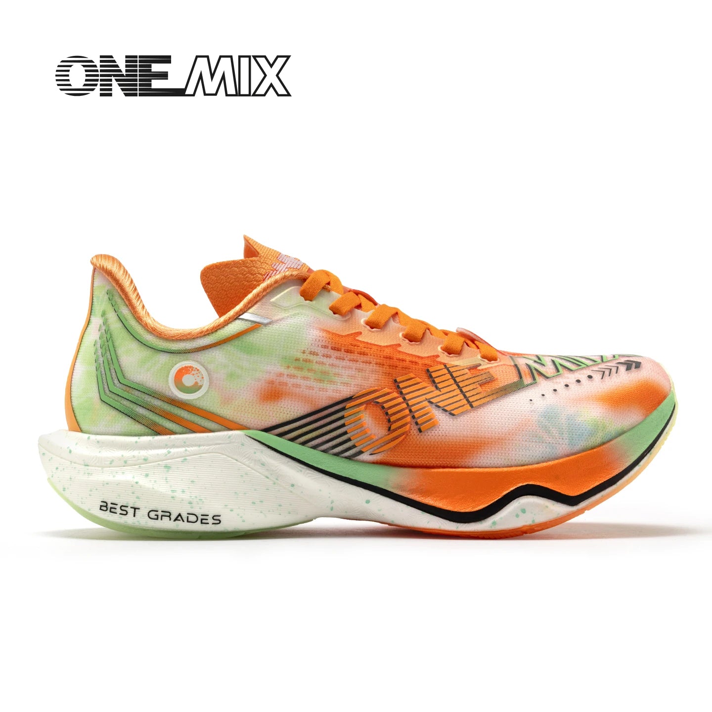 ONEMIX Sapatilhas de Corrida de Maratona em Nylon Carbon Board, Alívio de Impacto, Suporte Estável Profissional, Ressalto Ultraligeiro