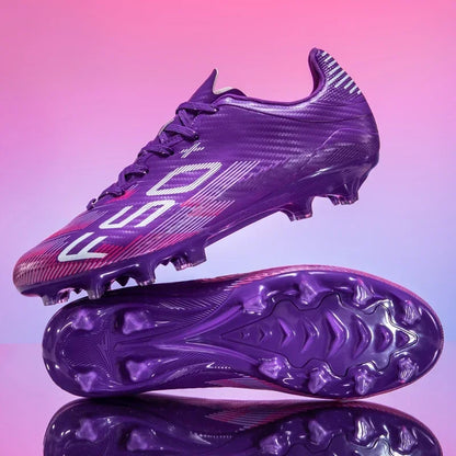 Nouvelles chaussures de football pour hommes, chaussures d'entraînement, baskets professionnelles, chaussures de match sur gazon, chaussures de football antidérapantes pour l'extérieur, chaussures de sport ultralégères,