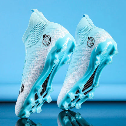 Men Soccer Shoes Kids Football Boots Women Professional Soccer Cleats Antiskid Chaussure Football TF/FG Outdoor Football Shoes