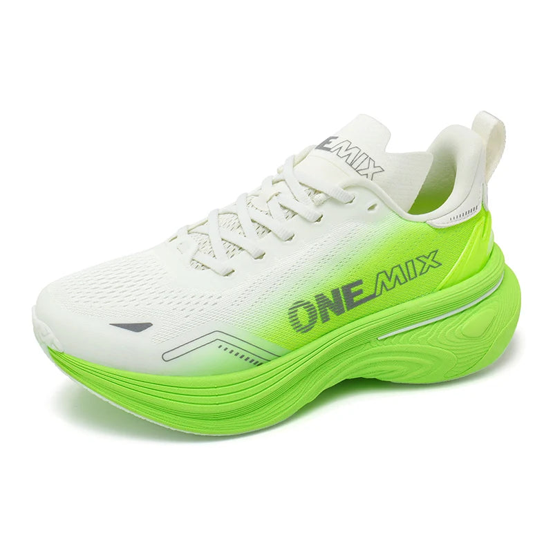 ONEMIX Nové běžecké boty s polstrováním pro ženy a muže, lehké, módní outdoorové tenisky, sportovní obuv na silnici, trénink, jogging, fitness
