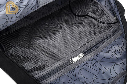 Ultima Knight F-Fortnited Battle Royale Rucksack mit USB-Ladeanschluss, Anime-Figuren und Studienfach für Schreibwaren für Schüler