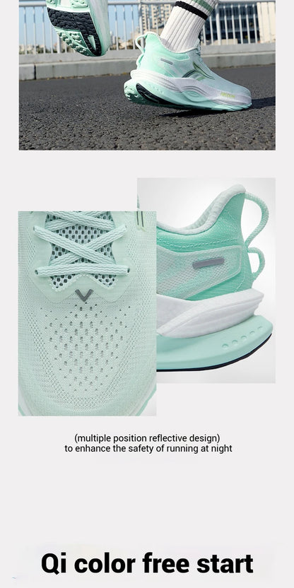 Scarpa da running da uomo 361 Degrees Fierce 5, nuova, traspirante, ammortizzante, confortevole, antiscivolo, resistente all’usura, sneaker da uomo 672522218