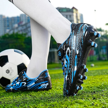 Chaussures de football pour hommes, chaussures de football professionnelles pour terrain en gazon, nouvelles chaussures de football résistantes, chaussures de football décontractées pour enfants, chaussures de football ant