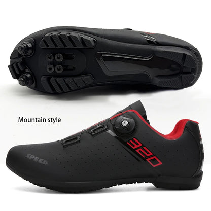 Men's Cycling Shoes Road Cycling Sports Shoes Women's MTB Racing Competition Self-Locking Cycling Shoes SPD Cleats Cycling Shoes