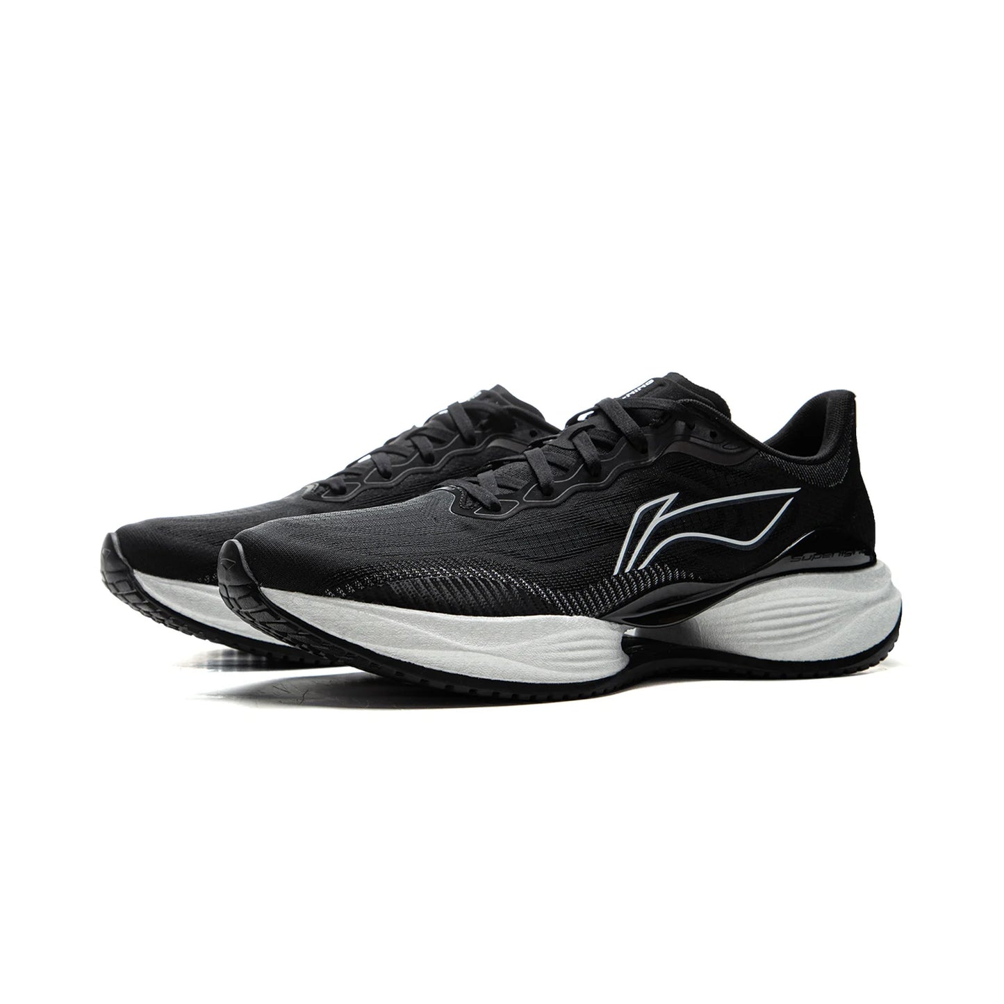 Li-Ning Men's SUPER LIGHT 22 Light Running Shoes BOOM FIBER Cushion TEMPO BOUNCE Li-Ning Breathable Anti-Slip Sneakers ARBV001