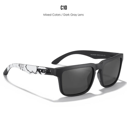 New Colors KDEAM-PLUS Large Size Square Unisex Sunglasses Polarized Photochromic Oversized Sun Glasses Fashion Anti Glare Mirror