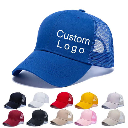 Wholesale Hat Baseball Caps Men's Casual Caps Women's Mesh Hats Unisex Hats Custom Logo Hat Embroidered Hats