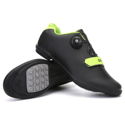 Neue Fahrradschuhe für Herren, selbstverriegelnde Rennrad-Sportschuhe, lockless Trainingsschuhe, SPD-Cleats-Fahrradschuhe für Damen