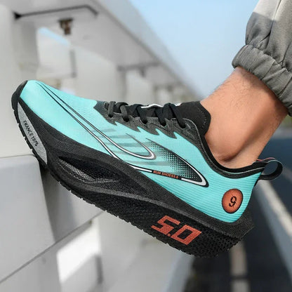 Unisex 2025 Laufschuhe mit Vollcarbonplatte – professionelle Marathon-Rennschuhe, leicht, federnd gedämpft und atmungsaktiv