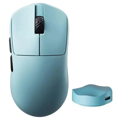 Rato gaming sem fios SCYROX V6 não poroso esports 40g 750IPS com recetor 8k, resposta rápida 3950, alta qualidade 8KHz