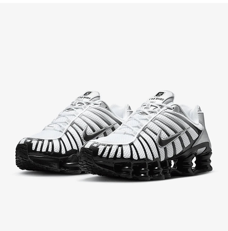 Nike genuine Shox TL women's outdoor fashionable thick sole cushioned running shoes HQ4049-001