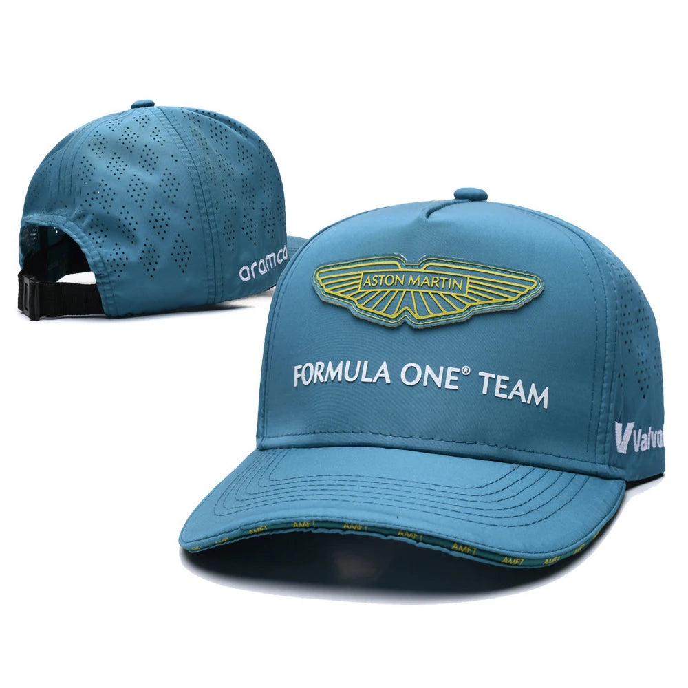 Aston Martin F1 Team Fernando Alonso Baseball Cap Men Daily Training Peaked Cap Outdoor Sports Sunscreen Sun Hat Lady Casual Cap