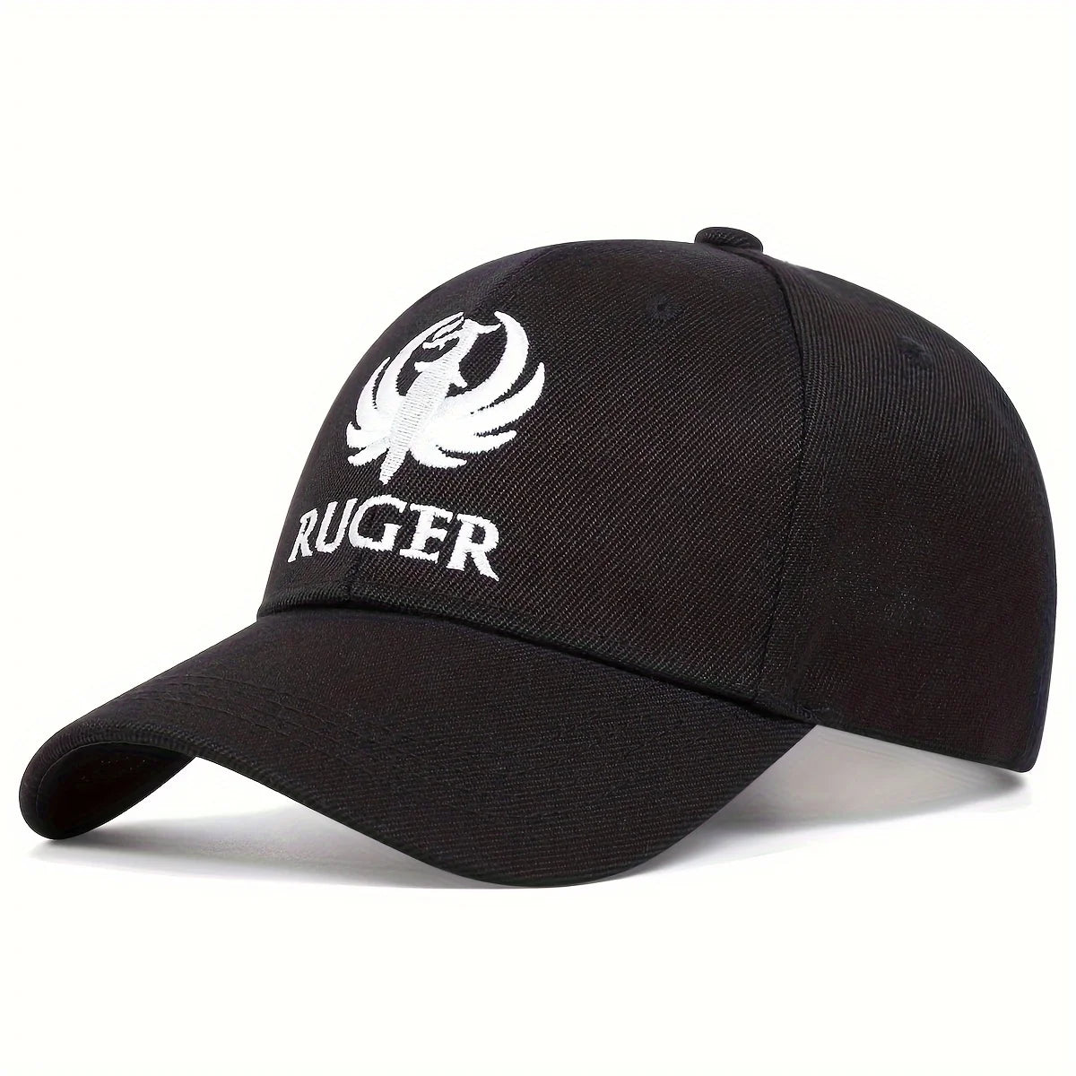 Unisex RUGER Letter Embroidery Baseball Caps Spring and Autumn Outdoor Adjustable Casual Hats Sunscreen Hat Sports Cap