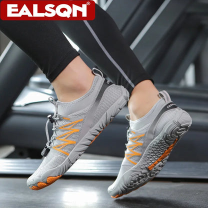 Outdoor Lightweight Men's Training Running Barefoot Shoes, Quick-Dry Swimming Water Shoes, Sport Gym Fitness Jogging Sneakers