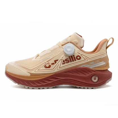ONEMIX Outdoor Running Sneakers Men Elastic Trail Shoes Lightweight Breathable Women Sneakers Couple Casual Waterproof Shoes