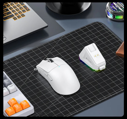 Attack Shark X11&R1 Tri-Mode-Bluetooth-Wireless-Maus mit Ladestation, RGB, ergonomische leichte Maus, PC-Gaming-Zubehör