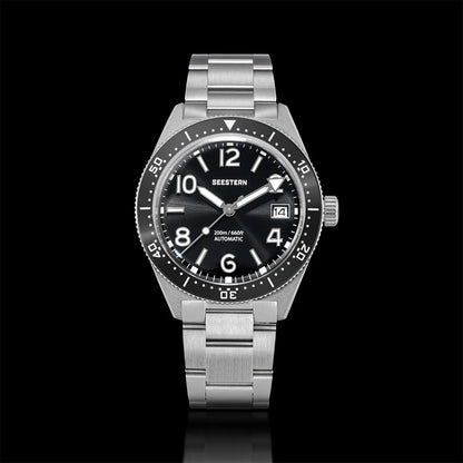 Sugess Diving Watch for Men Automatic Mechanical Wristwatches 20ATM Waterproof Sapphire NH35A Movement BGW9 Luminous New S434-2