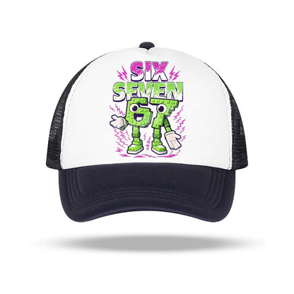 Steal A Brainrot 67 Baseball Cap Anime Character Print Sun Hat Child Adults Adjustable Peaked Caps Summer Casual Hats Xmas Gifts
