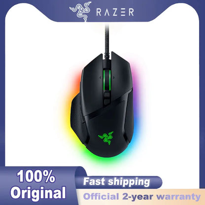 Razer Basilisk V3 Wired Gaming Mouse, 26000 DPI RGB Optical Gaming Mouse with 11 Programmable Buttons for PC & Laptop