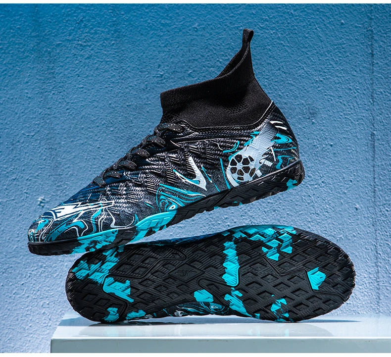 New Men's Professional Soccer Shoes Non-slip Football Boots Unisex Breathable Futsal Sports New Cleats Drop Shipping Ultralight