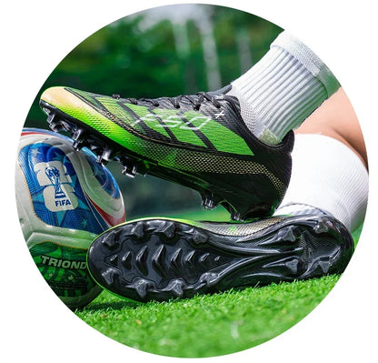 Nouvelles chaussures de football pour hommes, chaussures de sport antidérapantes pour terrain en gazon, baskets professionnelles, chaussures d'entraînement pour activités sportives en extérieur, chaussures de match, modè
