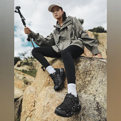 Men's and Women's Hiking Shoes Non-Slip Trekking Outdoor Sneakers Sports Shoes Camping Training Jogging Breathable Climbing Trail Shoes