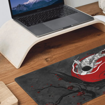 Tapete de rato gaming Overwatch Anime Girl grande XXL com impressão HD, base para teclado de computador, portátil e escritório, tapete de secretária em borracha macia 900x400 MM